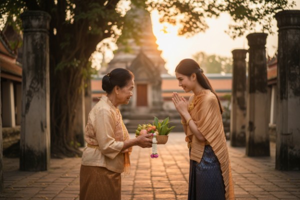 Thaïlande : Khob Khun et l'Art du Wai | Dire Merci