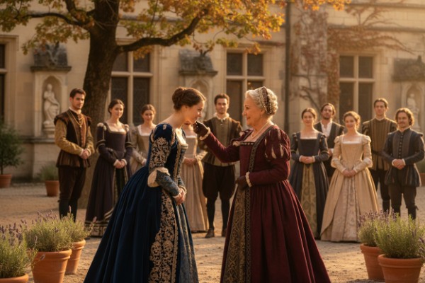 Étiquette à la Cour de France